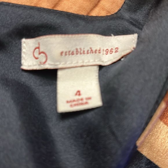 Striped knee length dress - Picture 2 of 4